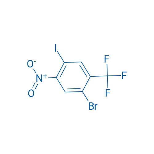 1-Bromo-4-iodo-5-nitro-2-(trifluoromethyl)benzene 250mg