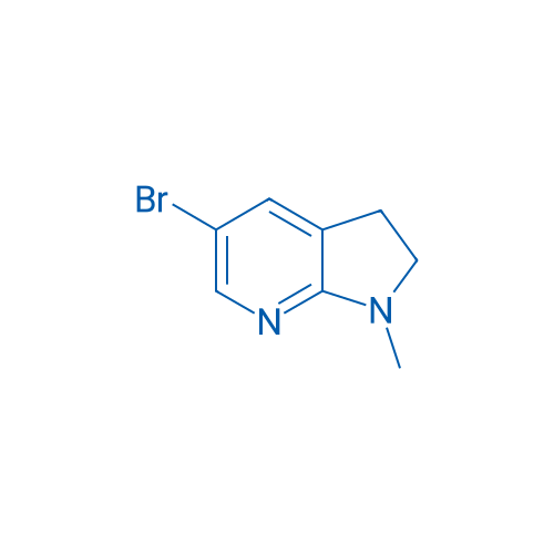 5-Bromo-1-methyl-2,3-dihydro-1H-pyrrolo[2,3-b]pyridine 250mg