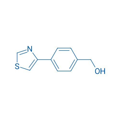 (4-(Thiazol-4-yl)phenyl)methanol 250mg