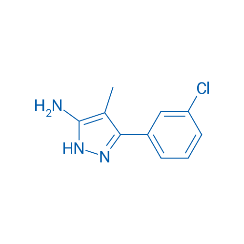 3-(3-Chlorophenyl)-4-methyl-1H-pyrazol-5-amine 1g