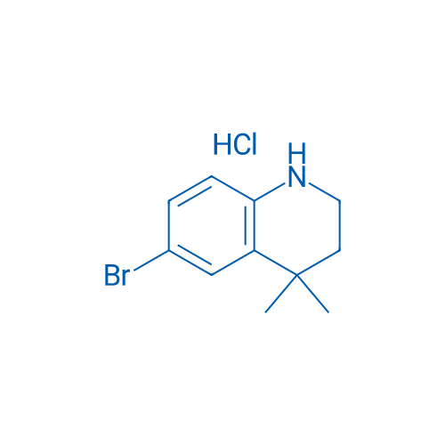 6-Bromo-4,4-dimethyl-1,2,3,4-tetrahydroquinoline hydrochloride 100mg