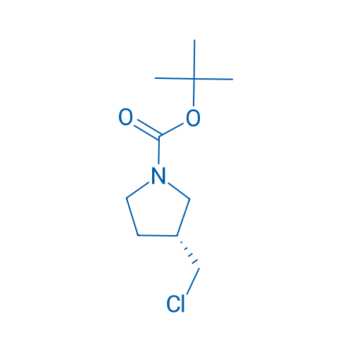 (R)-tert-Butyl 3-(chloromethyl)pyrrolidine-1-carboxylate 100mg