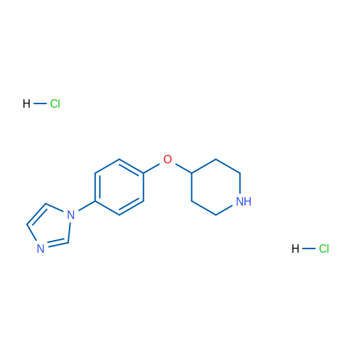 4-(4-(1H-Imidazol-1-yl)phenoxy)piperidine dihydrochloride 1g