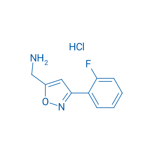 (3-(2-Fluorophenyl)isoxazol-5-yl)methanamine hydrochloride 5g