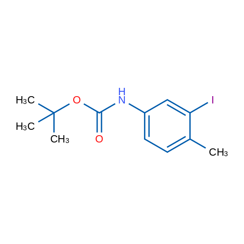 tert-Butyl (3-iodo-4-methylphenyl)carbamate 1g