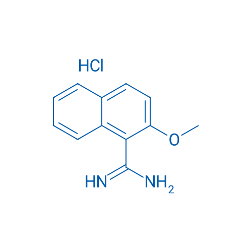 2-Methoxy-naphthalene-1-carboxamidine hydrochloride 250mg
