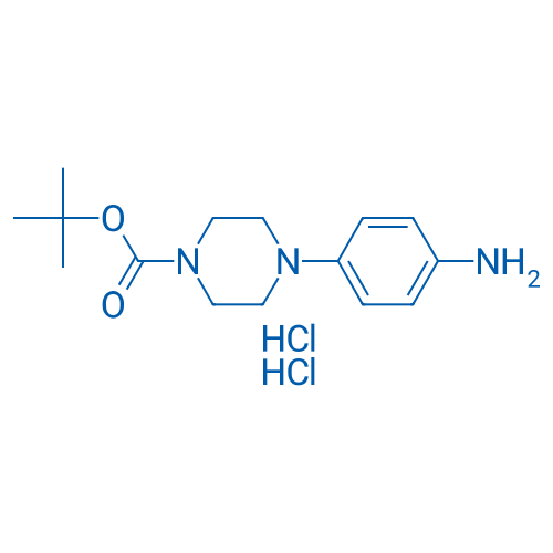 tert-Butyl 4-(4-aminophenyl)piperazine-1-carboxylate dihydrochloride 1g