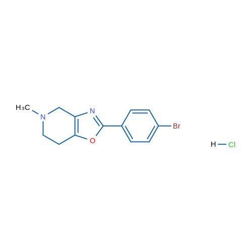 2-(4-Bromophenyl)-5-methyl-4,5,6,7-tetrahydrooxazolo[4,5-c]pyridine hydrochloride 1g