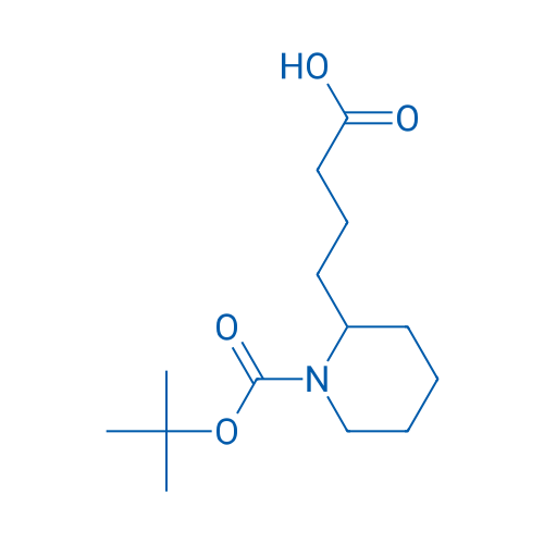 4-(1-(tert-Butoxycarbonyl)piperidin-2-yl)butanoic acid 1g