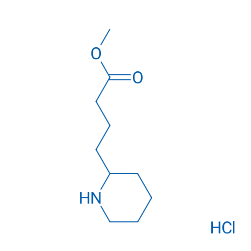 Methyl 4-(piperidin-2-yl)butanoate hydrochloride 1g