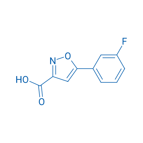 5-(3-Fluorophenyl)isoxazole-3-carboxylic acid 10g