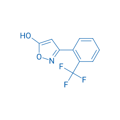 3-(2-(Trifluoromethyl)phenyl)isoxazol-5-ol 5g