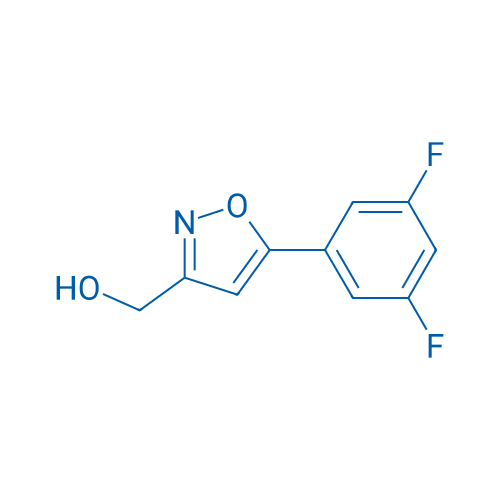 (5-(3,5-Difluorophenyl)isoxazol-3-yl)methanol 250mg