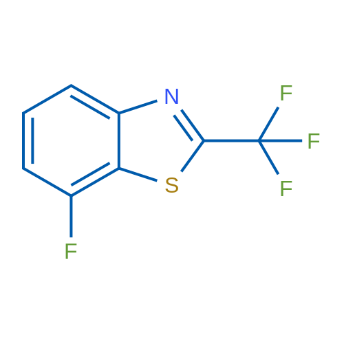 7-Fluoro-2-(trifluoromethyl)benzo[d]thiazole 1g