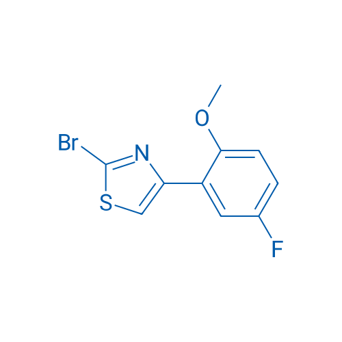 2-Bromo-4-(5-fluoro-2-methoxyphenyl)thiazole 1g