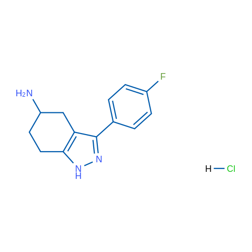 3-(4-Fluorophenyl)-4,5,6,7-tetrahydro-1H-indazol-5-amine hydrochloride 1g