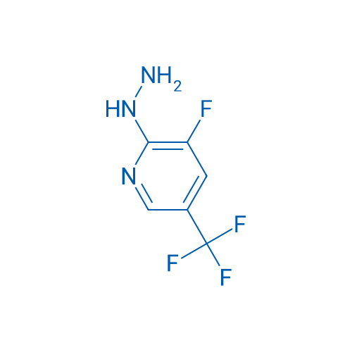 3-Fluoro-2-hydrazinyl-5-(trifluoromethyl)pyridine 250mg