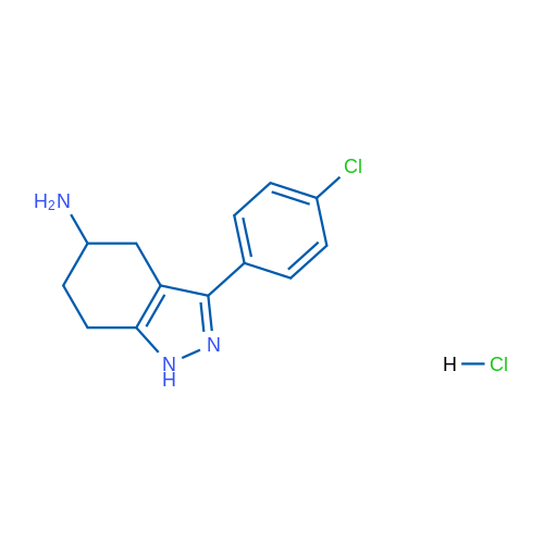 3-(4-Chlorophenyl)-4,5,6,7-tetrahydro-1H-indazol-5-amine hydrochloride 1g