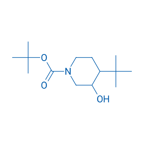 tert-Butyl 4-(tert-butyl)-3-hydroxypiperidine-1-carboxylate 250mg