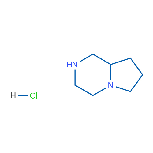 Octahydropyrrolo[1,2-a]pyrazine hydrochloride 1g