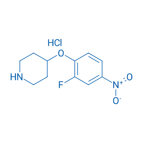 4-(2-Fluoro-4-nitrophenoxy)piperidine hydrochloride 5g