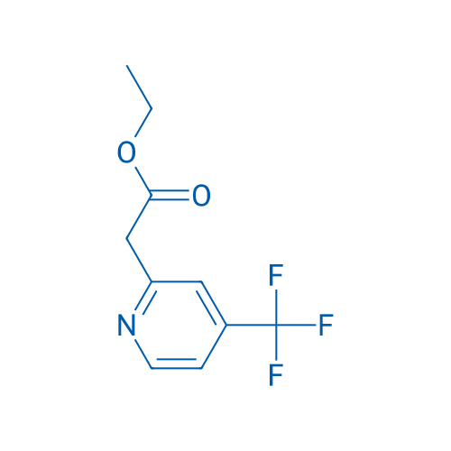 Ethyl 2-(4-(trifluoromethyl)pyridin-2-yl)acetate 50mg