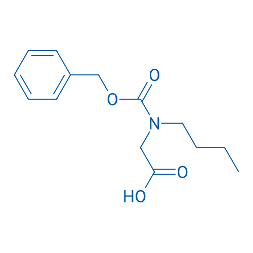 2-(((Benzyloxy)carbonyl)(butyl)amino)acetic acid 250mg