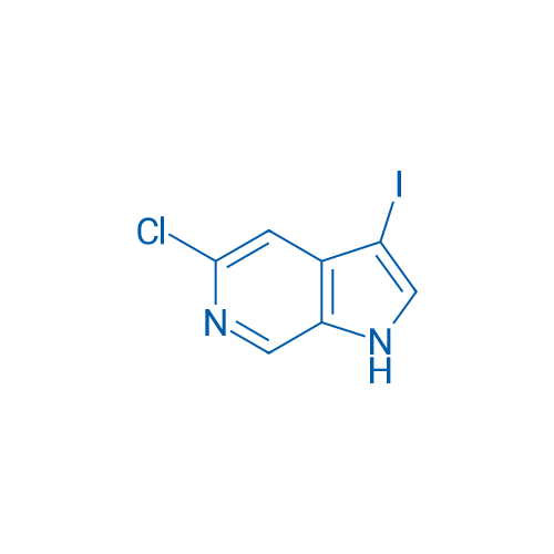 5-Chloro-3-iodo-1H-pyrrolo[2,3-c]pyridine 25g
