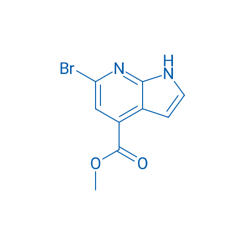 Methyl 6-bromo-1H-pyrrolo[2,3-b]pyridine-4-carboxylate 100mg