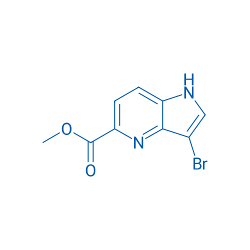 Methyl 3-bromo-1H-pyrrolo[3,2-b]pyridine-5-carboxylate 250mg