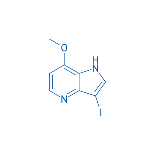3-Iodo-7-methoxy-1H-pyrrolo[3,2-b]pyridine 50mg