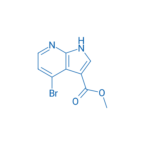Methyl 4-bromo-1H-pyrrolo[2,3-b]pyridine-3-carboxylate 100mg