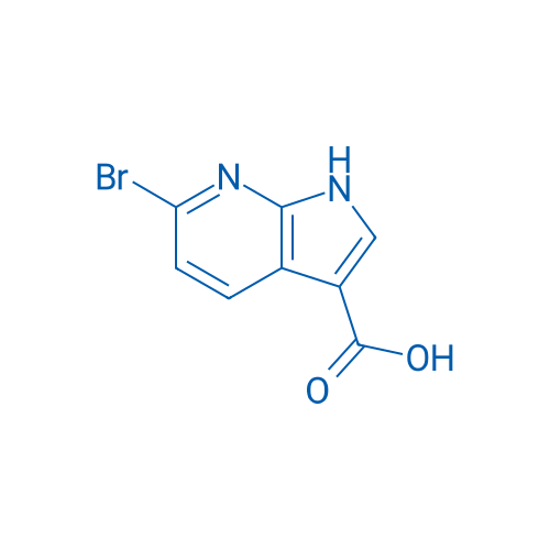 6-Bromo-1H-pyrrolo[2,3-b]pyridine-3-carboxylic acid 50mg