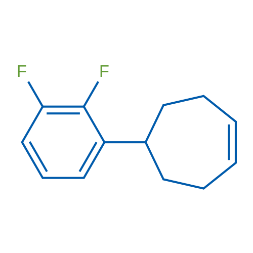 5-(2,3-Difluorophenyl)cyclohept-1-ene 1g