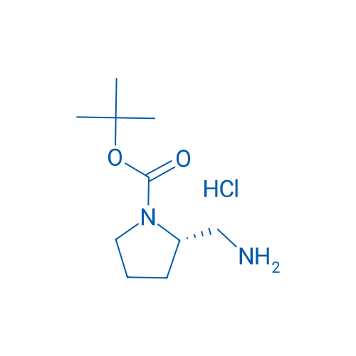 (S)-tert-Butyl 2-(aminomethyl)pyrrolidine-1-carboxylate hydrochloride 250mg