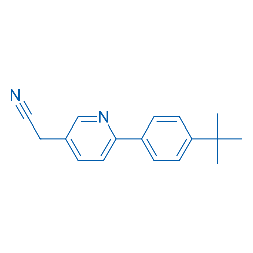 2-(6-(4-(tert-Butyl)phenyl)pyridin-3-yl)acetonitrile 5g