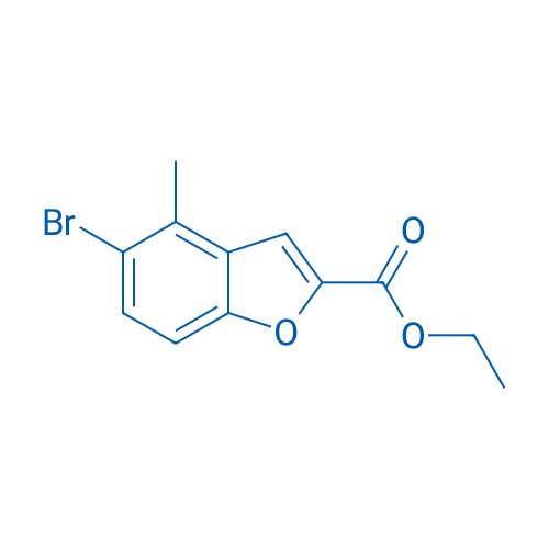 Ethyl 5-bromo-4-methylbenzofuran-2-carboxylate 250mg