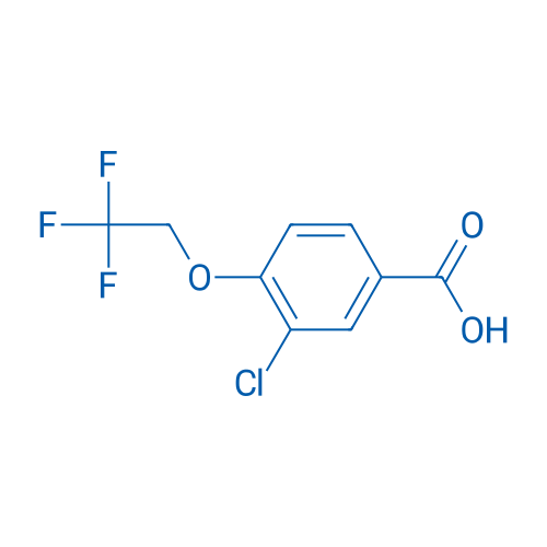 3-Chloro-4-(2,2,2-trifluoroethoxy)benzoic acid 5g