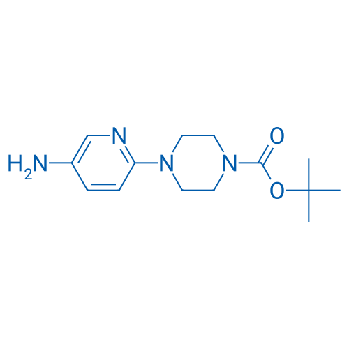tert-Butyl 4-(5-aminopyridin-2-yl)piperazine-1-carboxylate 250mg
