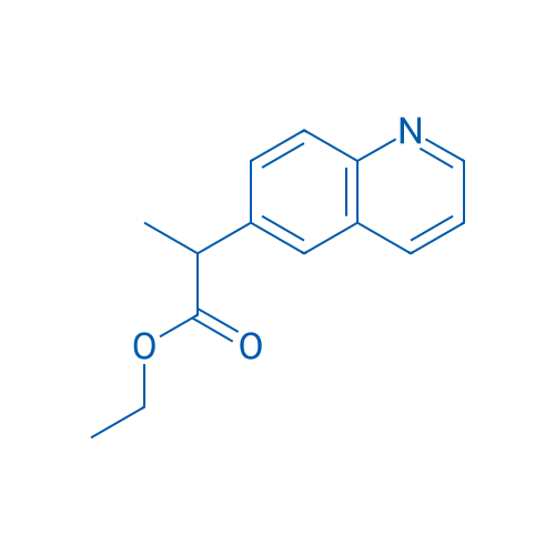 Ethyl 2-(quinolin-6-yl)propanoate 250mg