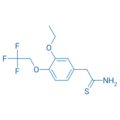 2-[3-Ethoxy-4-(2,2,2-trifluoroethoxy)phenyl]ethanethioamide 1g
