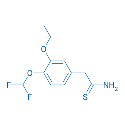 2-[4-(Difluoromethoxy)-3-ethoxyphenyl]ethanethioamide 1g