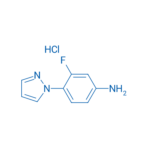 3-Fluoro-4-(1H-pyrazol-1-yl)aniline hydrochloride 5g