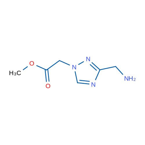 Methyl 2-[3-(aminomethyl)-1H-1,2,4-triazol-1-yl]acetate 5g