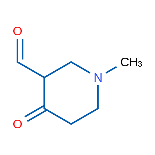 1-Methyl-4-oxopiperidine-3-carbaldehyde 250mg