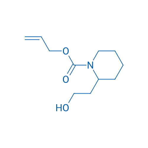 Allyl 2-(2-hydroxyethyl)piperidine-1-carboxylate 1g