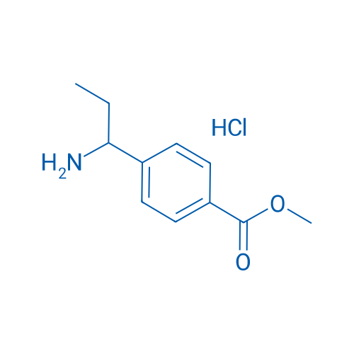 Methyl 4-(1-aminopropyl)benzoate hydrochloride 50mg