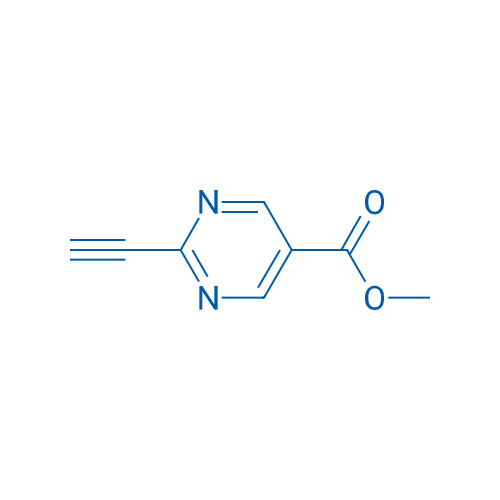 Methyl 2-ethynylpyrimidine-5-carboxylate 250mg