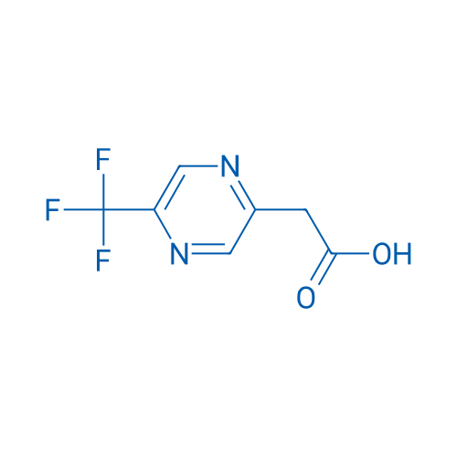 2-(5-(Trifluoromethyl)pyrazin-2-yl)acetic acid 250mg