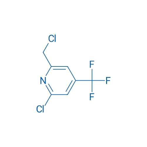 2-Chloro-6-(chloromethyl)-4-(trifluoromethyl)pyridine 100mg